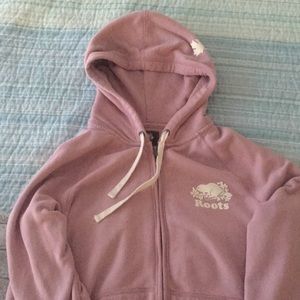 Women’s Roots zip up hoody
